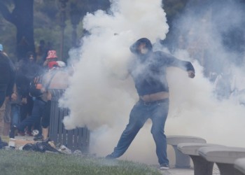 Enfrentamientos, balas de goma y detenidos en la marcha de los jubilados