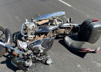 Motociclista hospitalizado tras un choque en Posadas