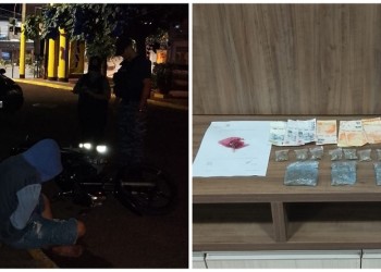 Narcodelivery detenido tras persecución policial