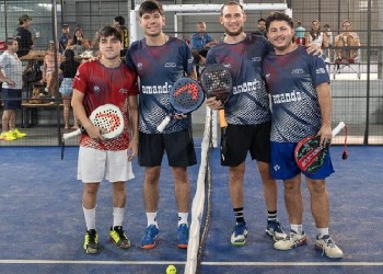 Pádel: la apertura del año entregó campeones