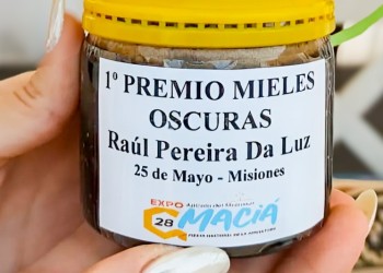 La miel misionera, nuevamente premiada en la Expo Maciá