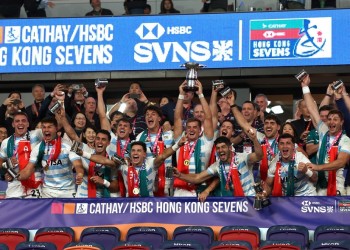 Histórico: Los Pumas 7, campeones en Hong Kong