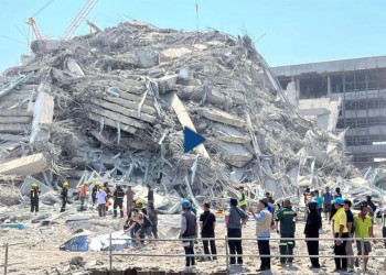 Un terremoto de magnitud 7.7 en Myanmar provocó el derrumbe de un edificio en Bangkok