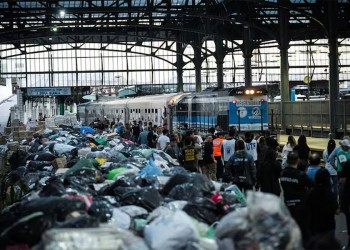 Con más de 1.200 toneladas de donaciones, llegó el tren solidario a Bahía Blanca