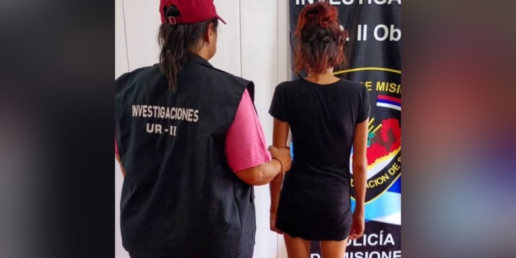 OPTÓ POR EL SILENCIO. La joven de 22 años se abstuvo de declarar ayer.