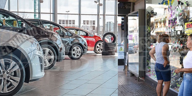 MAYOR ACTIVIDAD. El comienzo de 2025 consolidó la reactivación económica en la capital provincial.