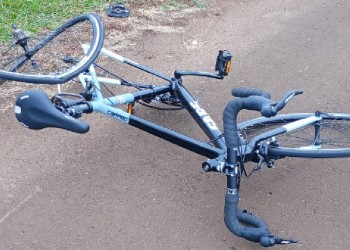 Ciclista lesionada en un siniestro vial