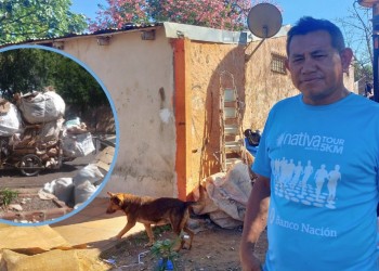 “Es lo único que tengo para trabajar”: le robaron el carro a un reciclador posadeño y busca ayuda