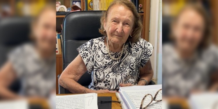 MUY QUERIDA. “Soy conocida, respetada y tratada con un cariño sin igual”, dijo quien, con 92 años, fue electa reina de la Colectividad Alemana.