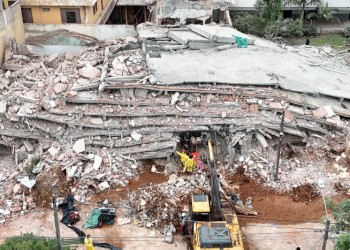 Derrumbe de edificio en Encarnación: confirman dos muertos