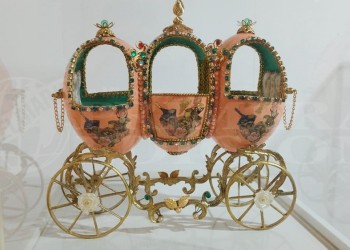 “Huevos realeza”, piezas únicas que destacan un gran trabajo artístico