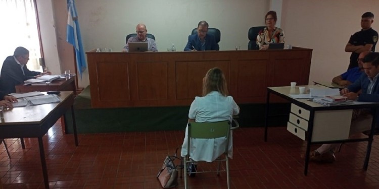 TODO DESDE CERO. Imagen del primer juicio, que tuvo que anularse por licencia médica de una camarista.