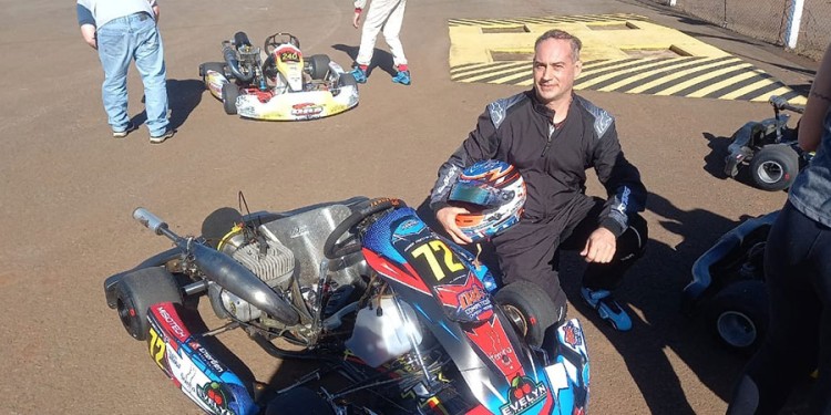 VELOCIDAD. Javier Mucci dominó la clasificación en Cajeros Promocional. (Gentileza A.Smialkowski)