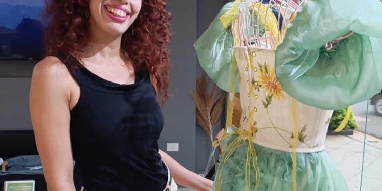 La diseñadora Constanza Salto. @atelierdeconnie