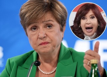 Cristina Kirchner apuntó contra la titular del FMI por su apoyo a Milei: “Che, Kristalina…”