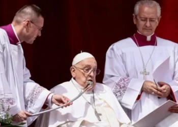 En su mensaje por Pascuas, el papa Francisco pidió por la paz y la libertad