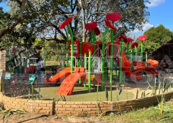 Oberá: inauguraron el parque infantil “Huellitas del Inmigrante”