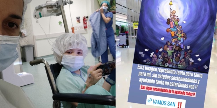 SOLIDARIDAD. La familia se muestra muy agradecida en redes sociales y pide que continúen ayudándolos para sostener el tratamiento del pequeño de 6 años.