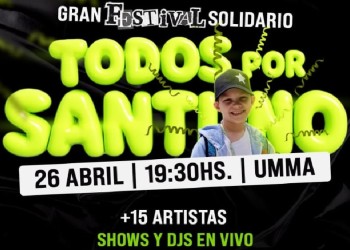 Bandas misioneras participarán del festival solidario “Todos por Santino”