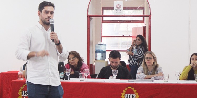 JUVENTUD. El concejal ponderó la oportunidad que le brinda el partido a los “nuevos cuadros” para ocupar espacios.
