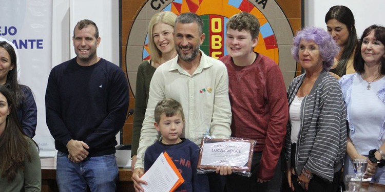 RECONOCIMIENTO. En el Concejo Deliberante de Oberá.