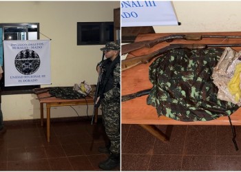 Eldorado: fue detenido con armas y elementos de caza furtiva