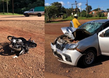 Motociclista murió embestido por un auto en Esperanza