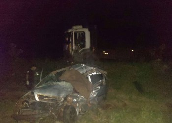 Un hombre murió en un choque sobre la ruta 12