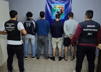 Cayeron cuatro sospechosos por robos millonarios a comercios posadeños