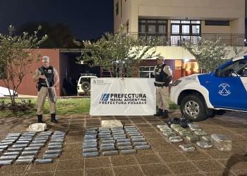 Decomisan más de 55 kilos de marihuana en Garupá