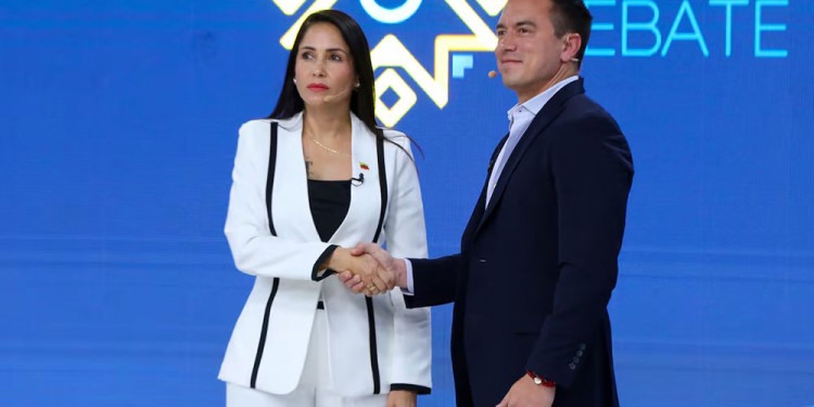 Este domingo se enfrentarán la candidata de izquierda Luisa González, y el presidente ecuatoriano y candidato a la reelección, Daniel Noboa.