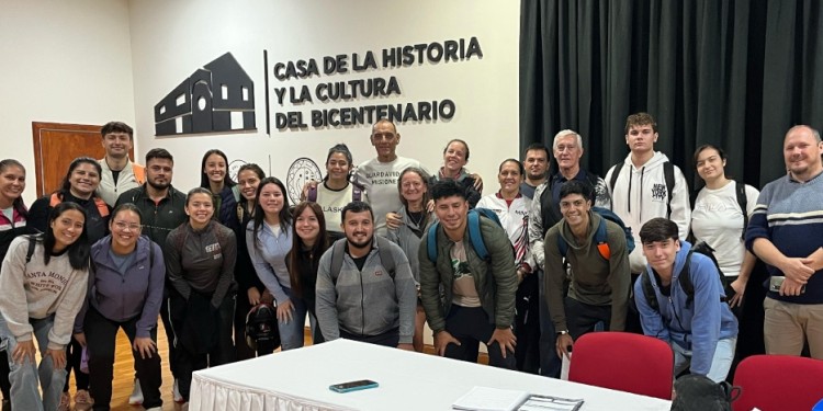 ANIMADOS. La primera “cursada” en Oberá tiene como ingresantes a jóvenes pertenecientes a diferentes localidades de la zona centro.