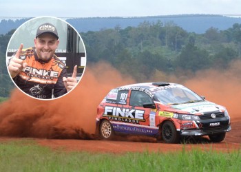 El tiempo “jugó” para el lado de Finke en el Rally de Eldorado y Colonia Victoria