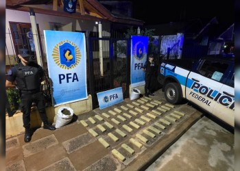 Operativo “Trillo verde” en Iguazú: la PFA incautó 43 kilos de marihuana