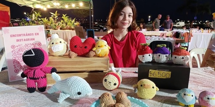 Nara Avaca. Su emprendimiento en Instagram es @alinumys