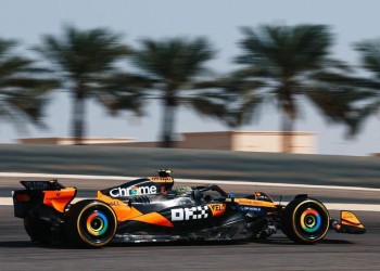 Lando Norris se llevó la primera prueba libre del Gran Premio de Bahréin