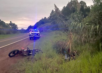 Motociclista herido tras chocar contra un camión en Piñalito Norte