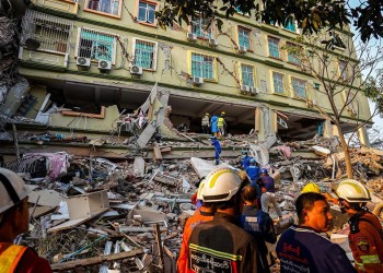 La cifra de muertos por el terremoto en Myanmar ascendió a 3.145