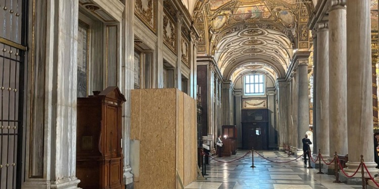 Las obras comenzaron esta semana (Foto: Victoria Cardiel - EWTN News)