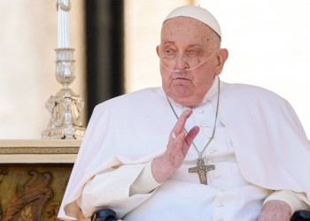El Papa reapareció por sorpresa ante los fieles en la Plaza San Pedro