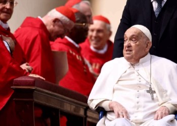 Francisco reapareció en el Domingo de Ramos y pidió rezar por los más necesitados