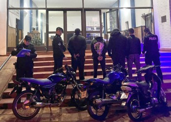 Cuatro detenidos en Oberá por correr picadas, consumir alcohol y realizar maniobras peligrosas