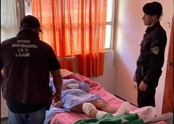 Robó una moto, despistó y al final terminó internado y demorado