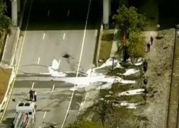 Otra tragedia aérea en EEUU: una avioneta se estrelló en Florida