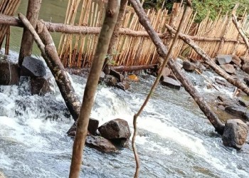 Destruyen “trampas París” sobre el cauce del arroyo Cuña Pirú