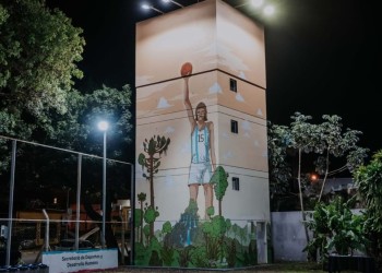 Inauguraron un pintoresco mural en honor a “Finito” Gehrmann