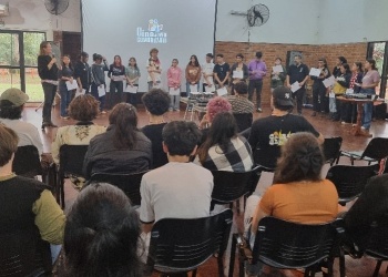 Jóvenes se reunieron en Candelaria para celebrar el cine comunitario