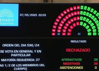 El Senado no aprobó la ley de Ficha Limpia
