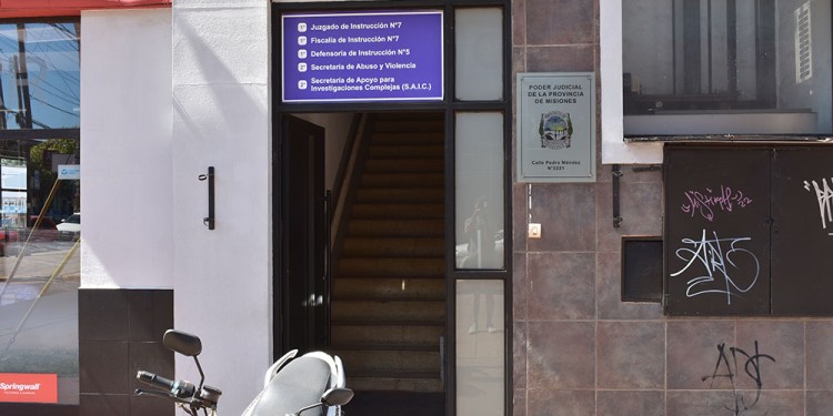 OPERATIVO. Estuvo a cargo de efectivos de la División Investigaciones de la Unidad Regional I, con asiento en Posadas.