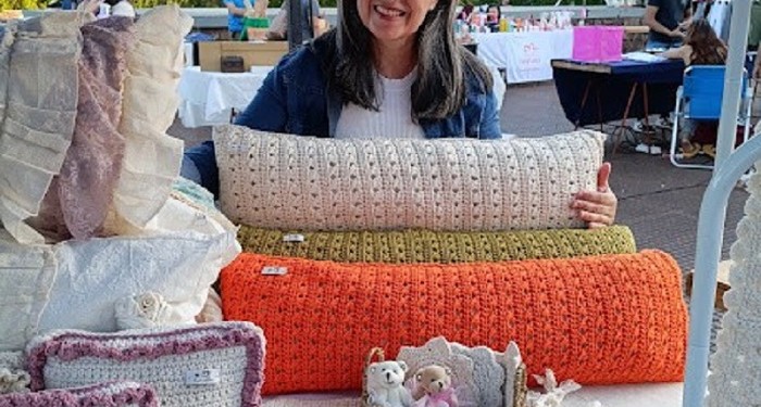 Rosana Morenato. Su emprendimiento
en Instagram es @rosanaatelier_